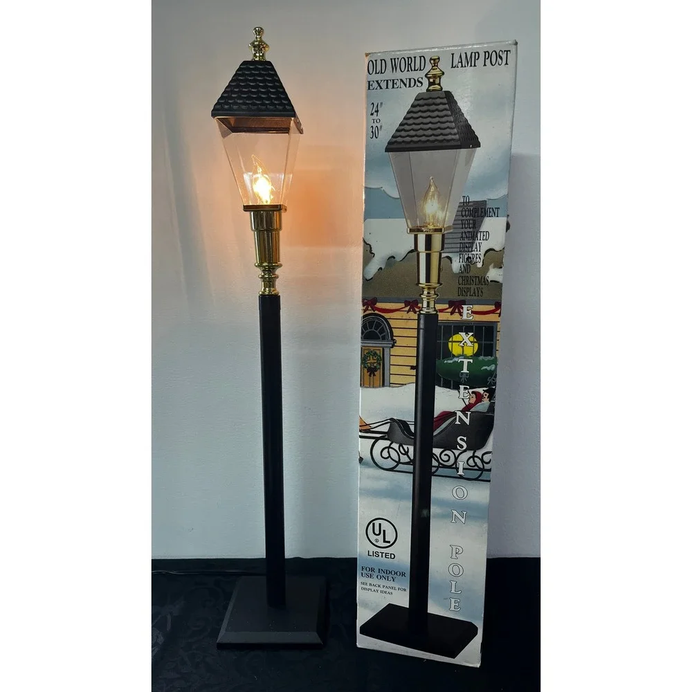Telco Old World Lamp Post Adjustable 24-30